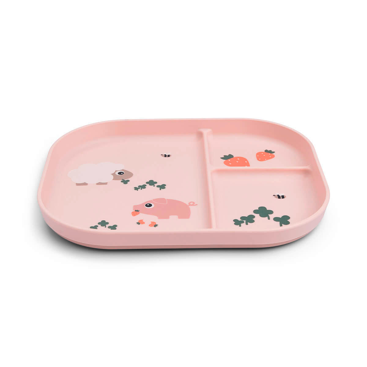 KINDERTELLER  - Hellrosa, Basics, Kunststoff (26/14,50/10,50cm)