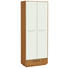 GARDEROBENSCHRANK 72/193/37 cm - Eichefarben/Weiß, Design, Holz/Holzwerkstoff (72/193/37cm) - Novel GARDEROBENSCHRANK 72/193/37 cm - Eichefarben/Weiß, Design, Holz/Holzwerkstoff (72/193/37cm) - Novel