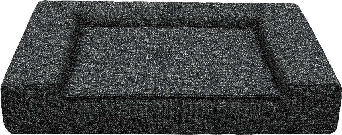 HUNDEBETT - Anthrazit, KONVENTIONELL, Textil (80/15/60cm) - Sedda