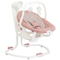 SCHAUKELWIPPE Serina 2in1 Weiß   - Hellrosa/Altrosa, Basics, Kunststoff/Metall (69/83/85cm) - Joie
