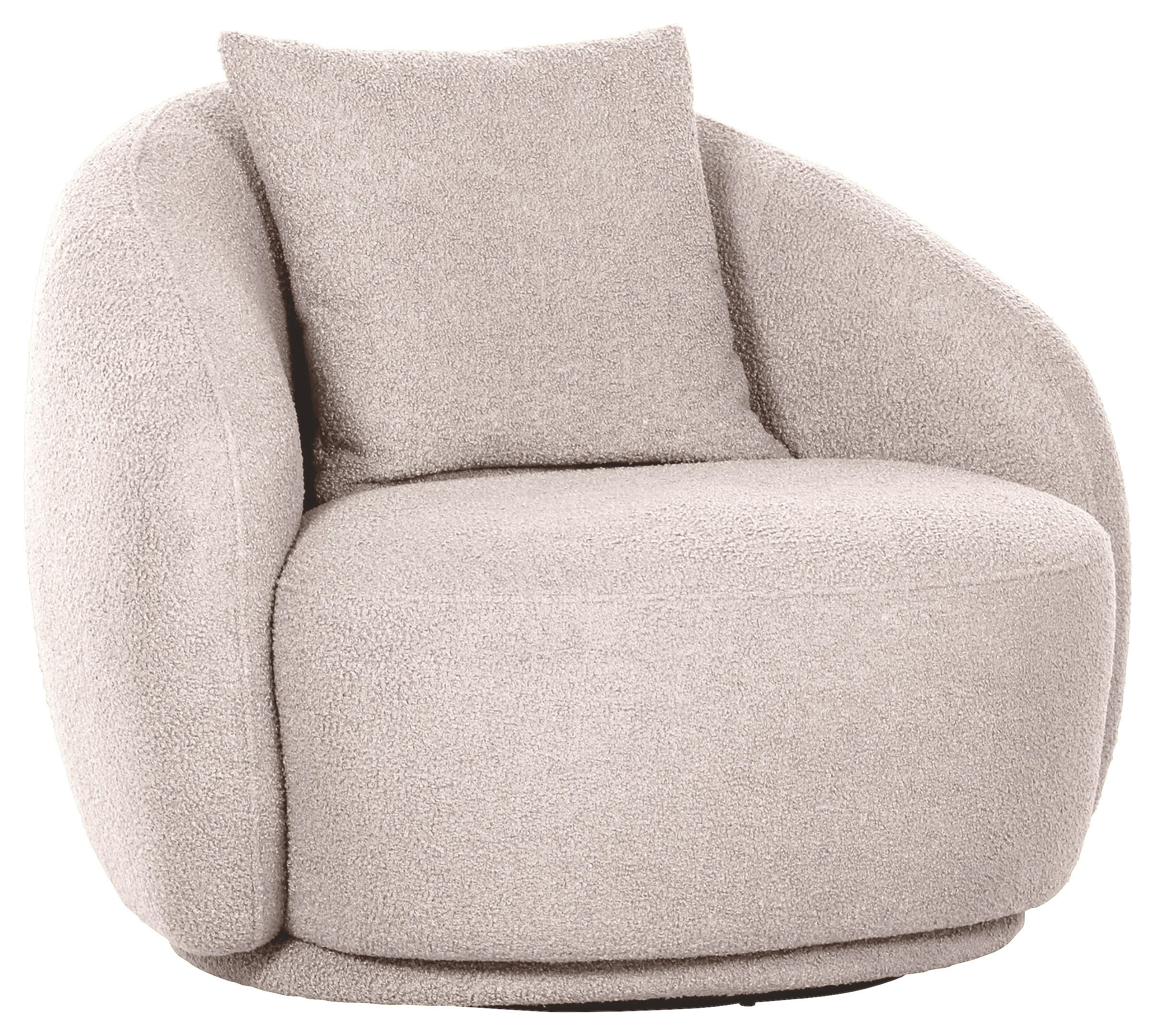 COCKTAILSESSEL - Schwarz/Rosa, LIFESTYLE, Textil/Metall (101/79/96cm) - Xora