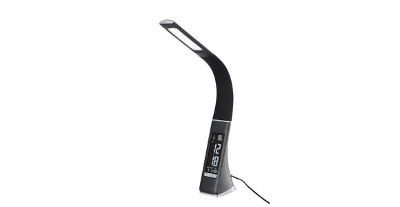 LED-SCHREIBTISCHLEUCHTE Date II 9/30 cm  - Schwarz, Basics, Kunststoff/Metall (9/30cm) - Novel