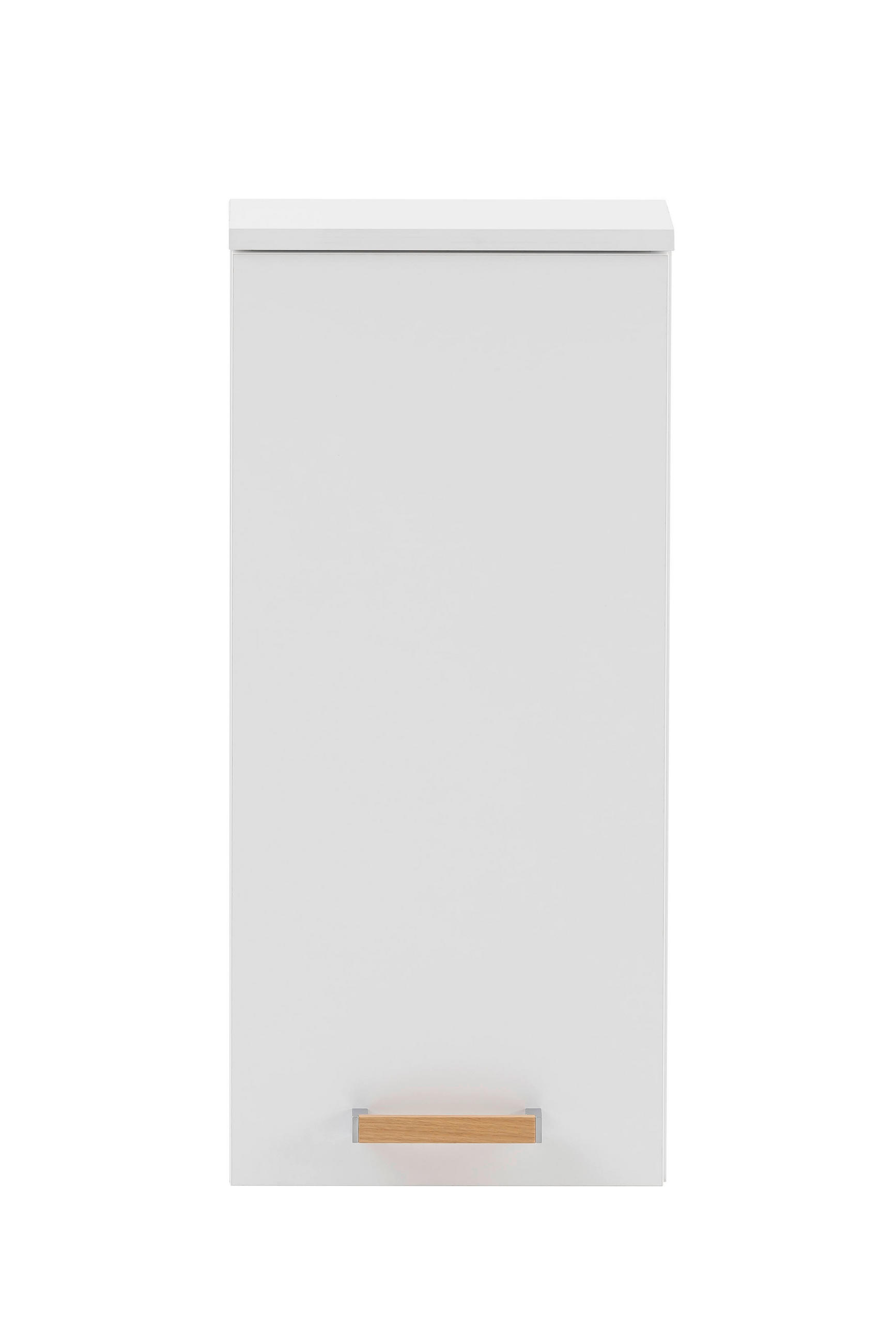 HÄNGESCHRANK 32,7/72,3/16,3 cm  - Eichefarben/Silberfarben, KONVENTIONELL, Holz/Holzwerkstoff (32,7/72,3/16,3cm) - Stylife