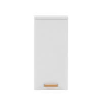 HÄNGESCHRANK 32,7/72,3/16,3 cm  - Eichefarben/Silberfarben, KONVENTIONELL, Holz/Holzwerkstoff (32,7/72,3/16,3cm) - Stylife