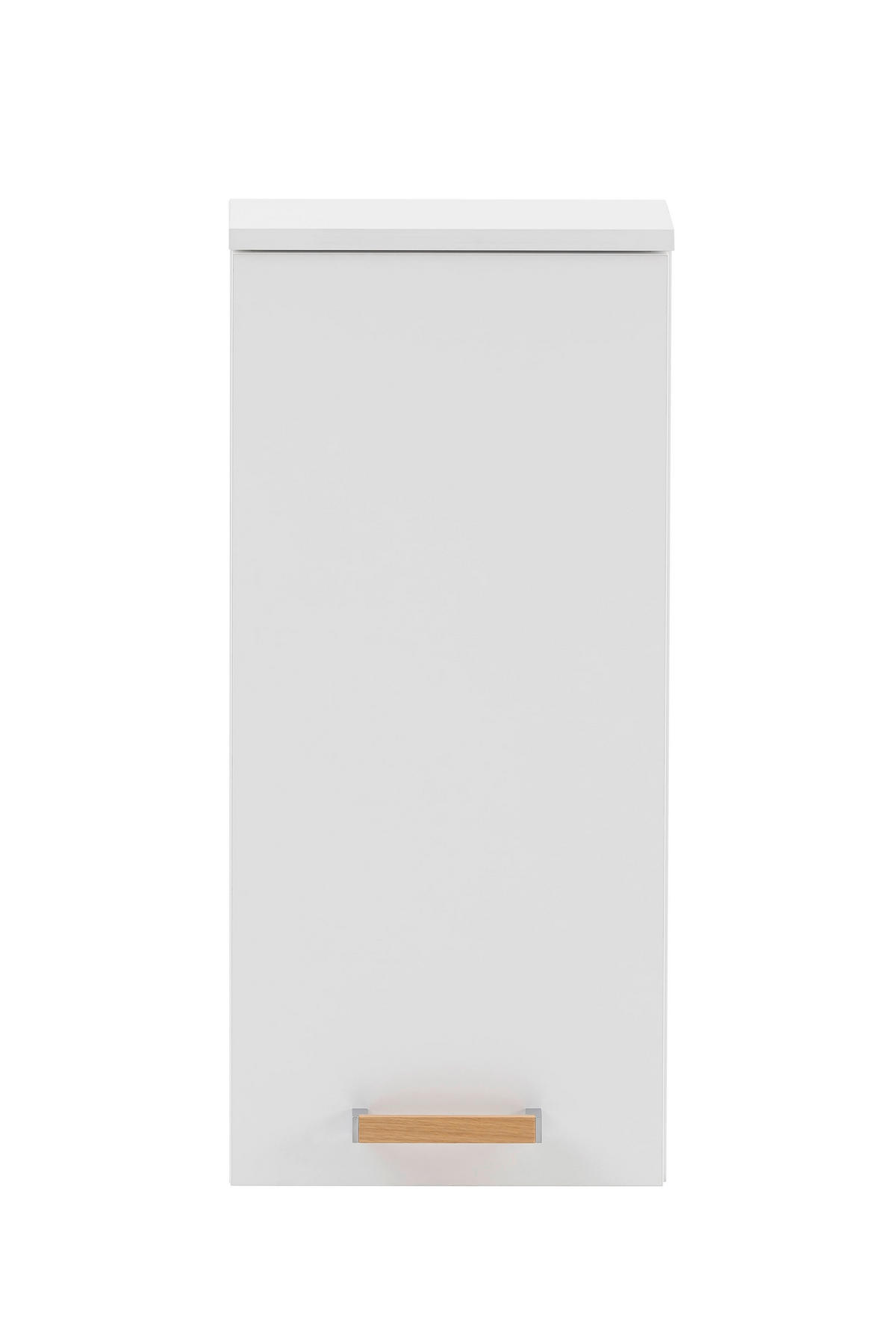 HÄNGESCHRANK 32,7/72,3/16,3 cm  - Eichefarben/Silberfarben, KONVENTIONELL, Holz/Holzwerkstoff (32,7/72,3/16,3cm) - Stylife