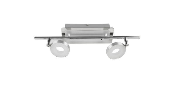 LED-STRAHLER 44,5/9/18,5 cm - Chromfarben/Alufarben, Trend, Metall (44,5/9/18,5cm) - Novel