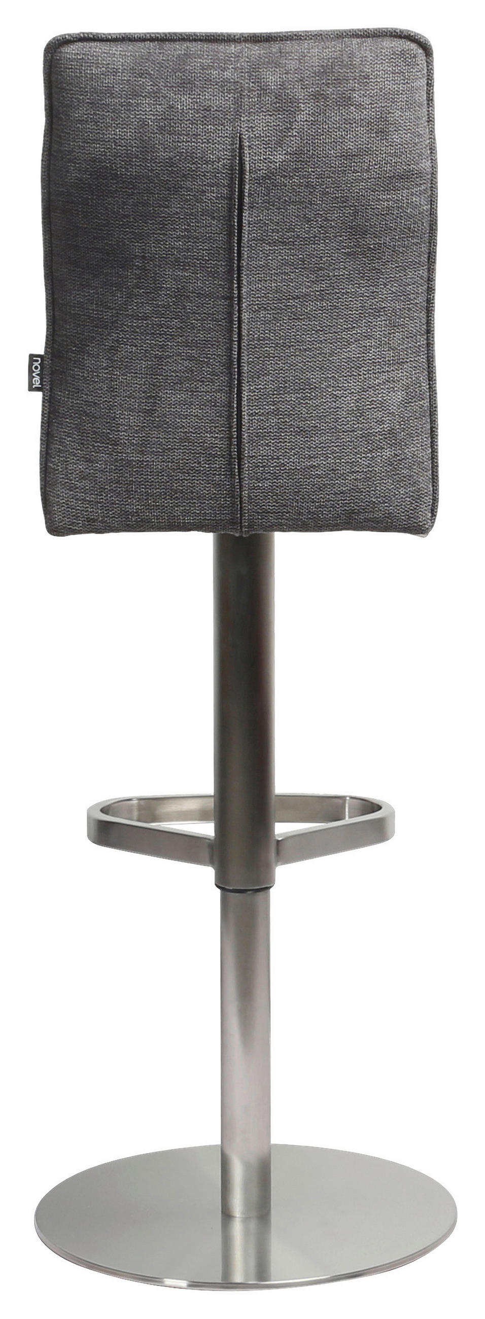 BARPALL i grå, stålfärgad  - stålfärgad/grå, Design, metall/textil (38/117/52cm) - Novel