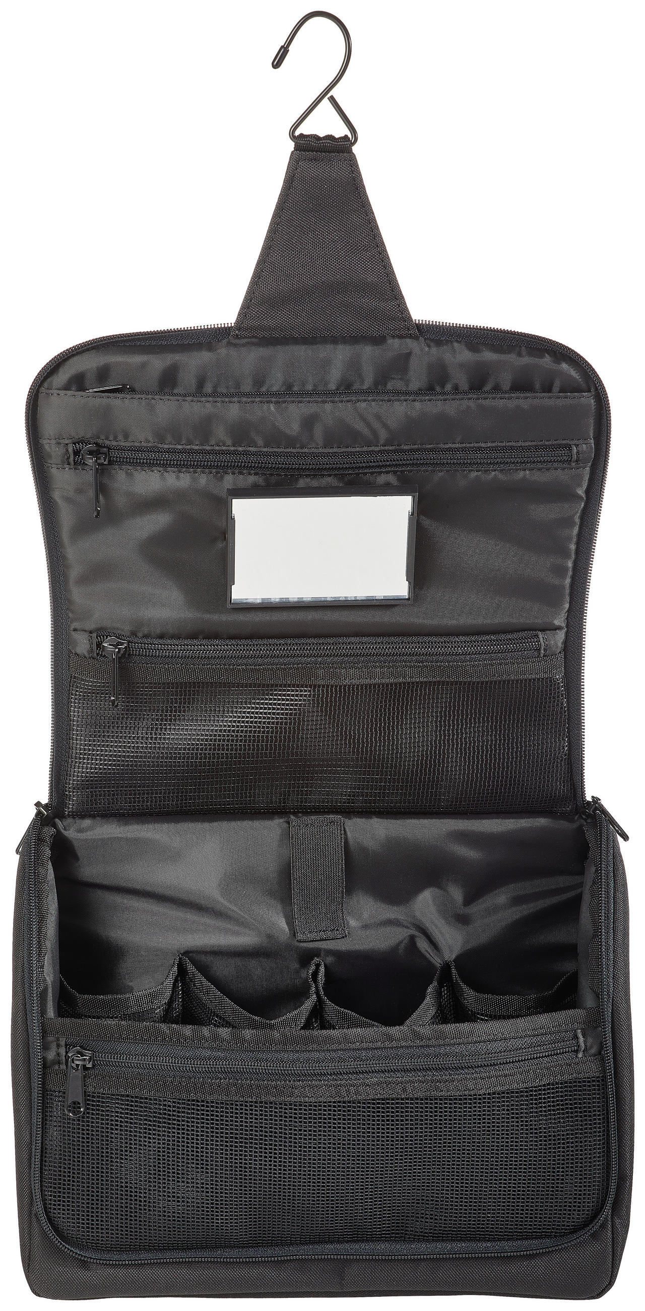 TOILETBAG XL BLACK - Schwarz, Basics, Textil (28/23/10cm) - Reisenthel