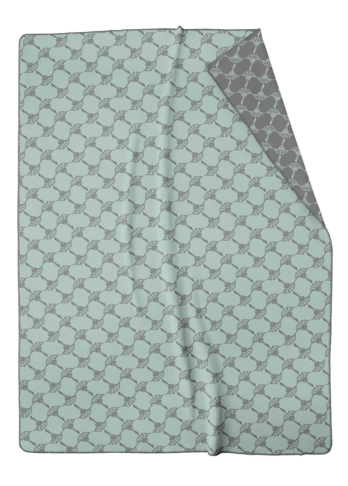 ODEJA   150/200 cm       siva, žajbljevo zelena  - siva/žajbljevo zelena, Basics, tekstil (150/200cm) - Joop!