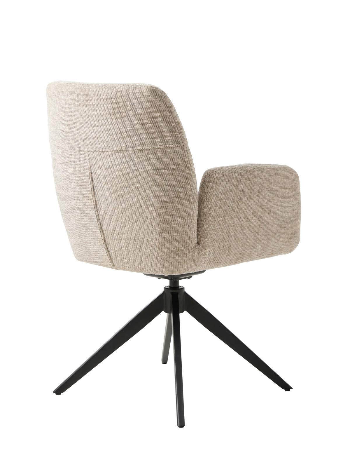 ARMLEHNSTUHL  in  - Sandfarben/Beige, MODERN, Textil/Metall (57,5/88/62cm) - Livetastic