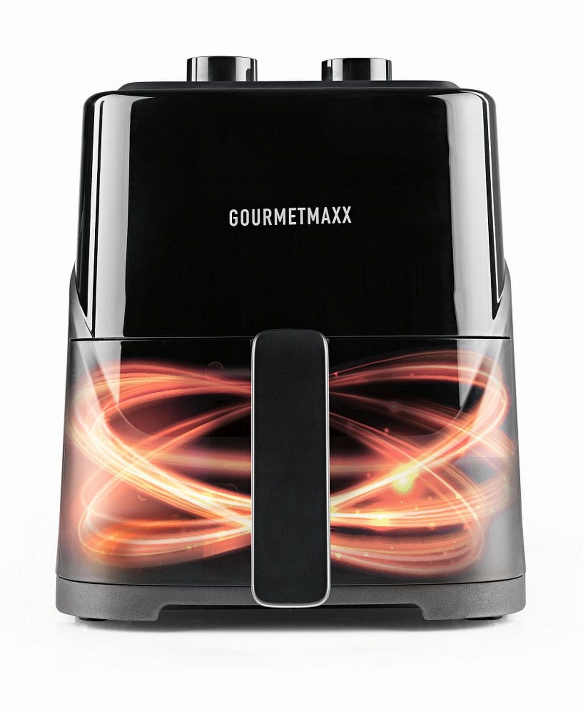 HEIßLUFTFRITTEUSE GOURMETmaxx 3,2 L  - Schwarz, Basics, Kunststoff (34,1/25,4/30cm) - GOURMETMAXX