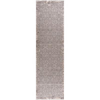 LÄUFER 80/300 cm LEXA Grau  - Grau, Basics, Textil (80/300cm)
