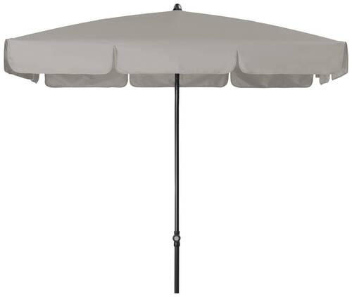 SONNENSCHIRM 185x120 cm Grau  - Anthrazit/Grau, Basics, Textil/Metall (185/120cm) - Doppler