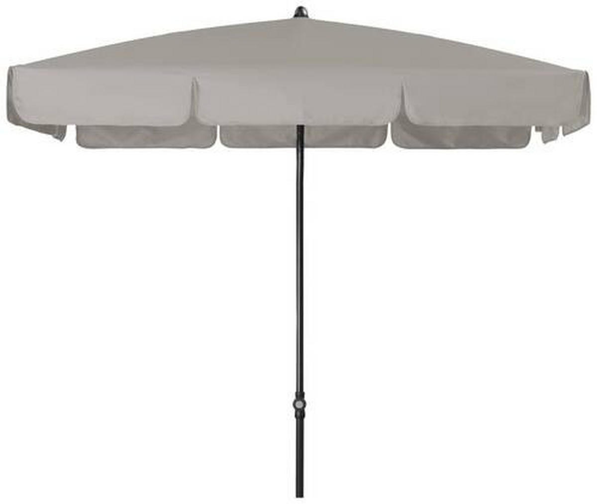 SONNENSCHIRM 185x120 cm Grau  - Anthrazit/Grau, Basics, Textil/Metall (185/120cm) - Doppler