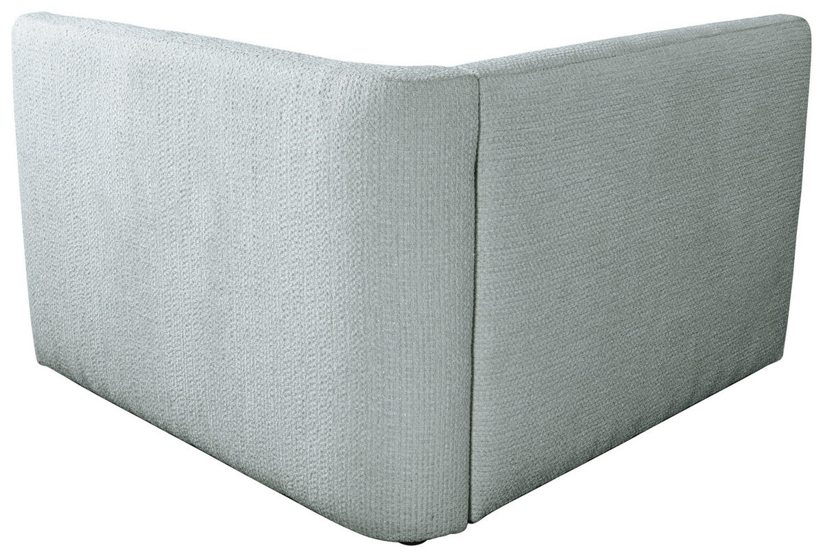 SOFA Struktur Hellgrau  - Senfgelb/Hellgrau, Trend, Kunststoff/Textil (110/75/115cm) - Livetastic