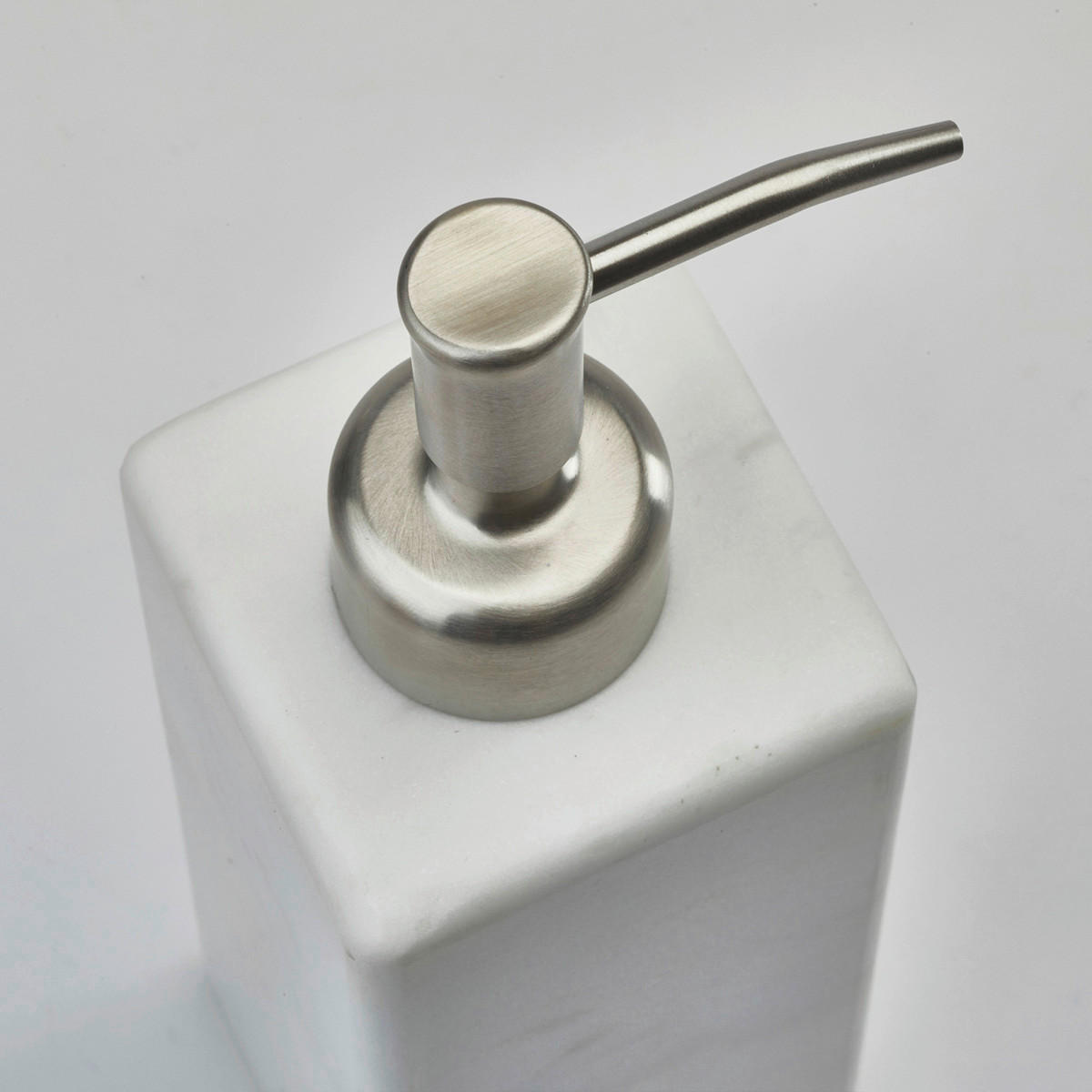 DOZIRNIK ZA MILO - bela, Konvencionalno, kamen (6/6/20,5cm) - Aquanova