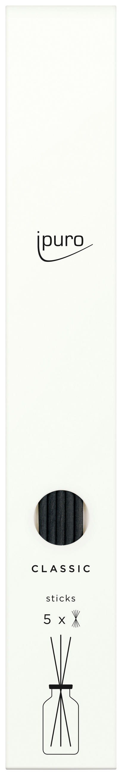 AROMASTICKS  - Schwarz, Basics, Holz (0,45/4,3/29,8cm) - Ipuro