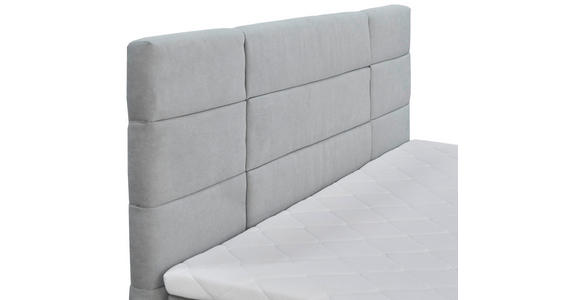 BOXBETT 160/200 cm in Grau - Schwarz/Kieferfarben, KONVENTIONELL, Holz/Kunststoff (160/200cm) - Carryhome