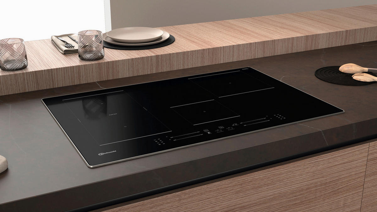 INDUKTIONSKOCHFELD BS 2677C AL  - Schwarz, Basics, Glas/Metall (78/5/52cm) - Bauknecht