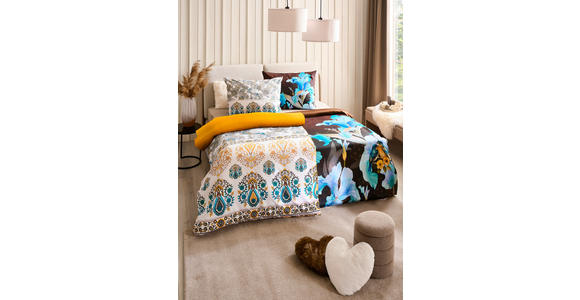 WENDEBETTWÄSCHE Satin 140/200 cm  - Multicolor, Trend, Textil (140/200cm) - Esposa