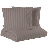 PÅSLAKANSET satin 220/210 cm  - brun, Basics, textil (220/210cm)