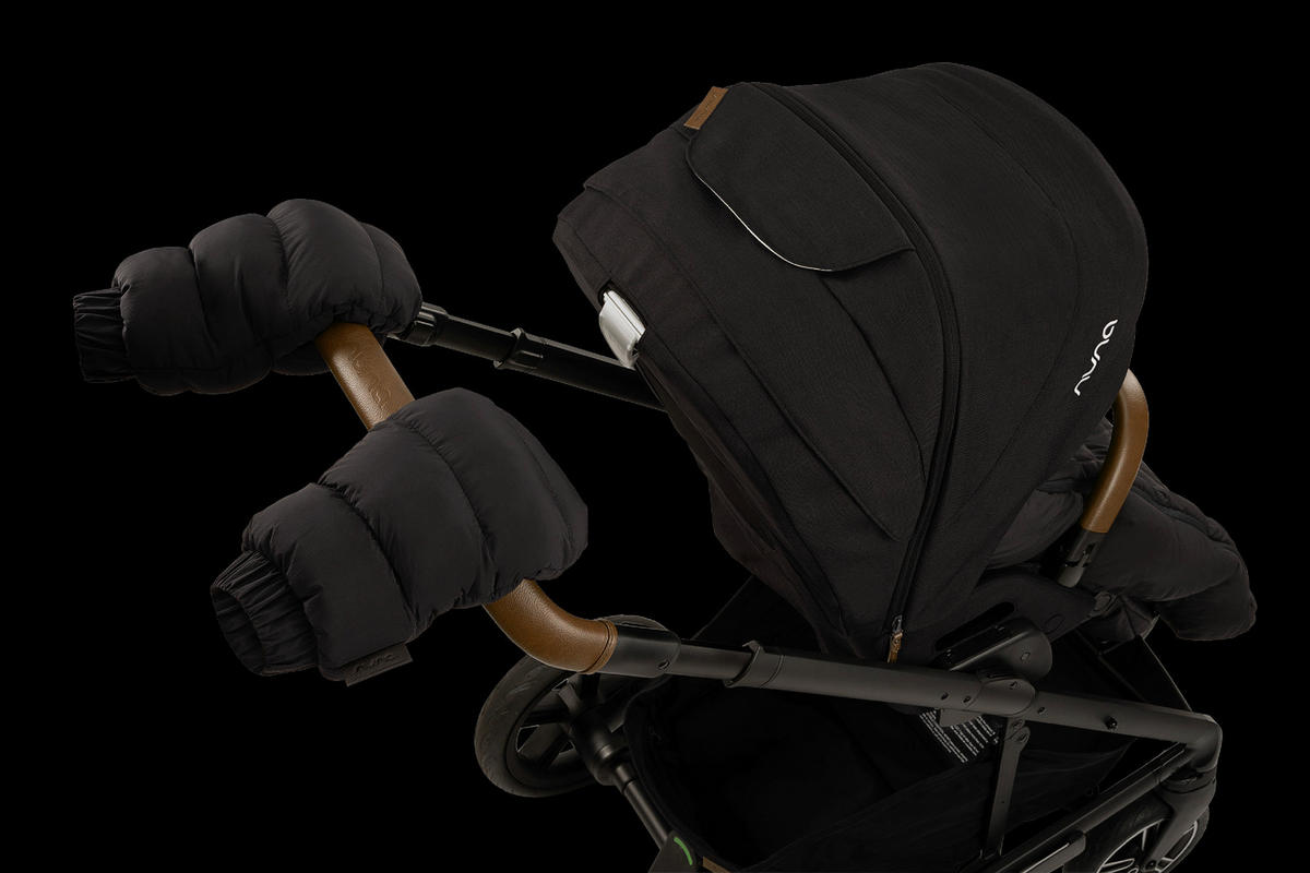 FUßSACK  - Schwarz, Basics, Textil (99/42/14cm) - Nuna