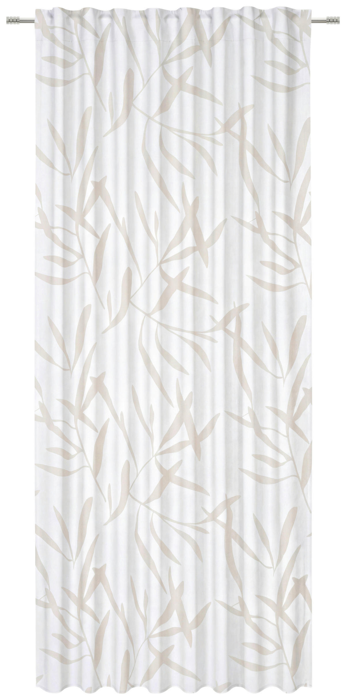 FERTIGVORHANG halbtransparent  - Grau, KONVENTIONELL, Textil (140/255cm) - Bio:Vio