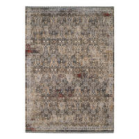 VINTAGE-TEPPICH 133/190 cm Blau, Beige  - Blau/Beige, Design, Textil (133/190cm) - Novel