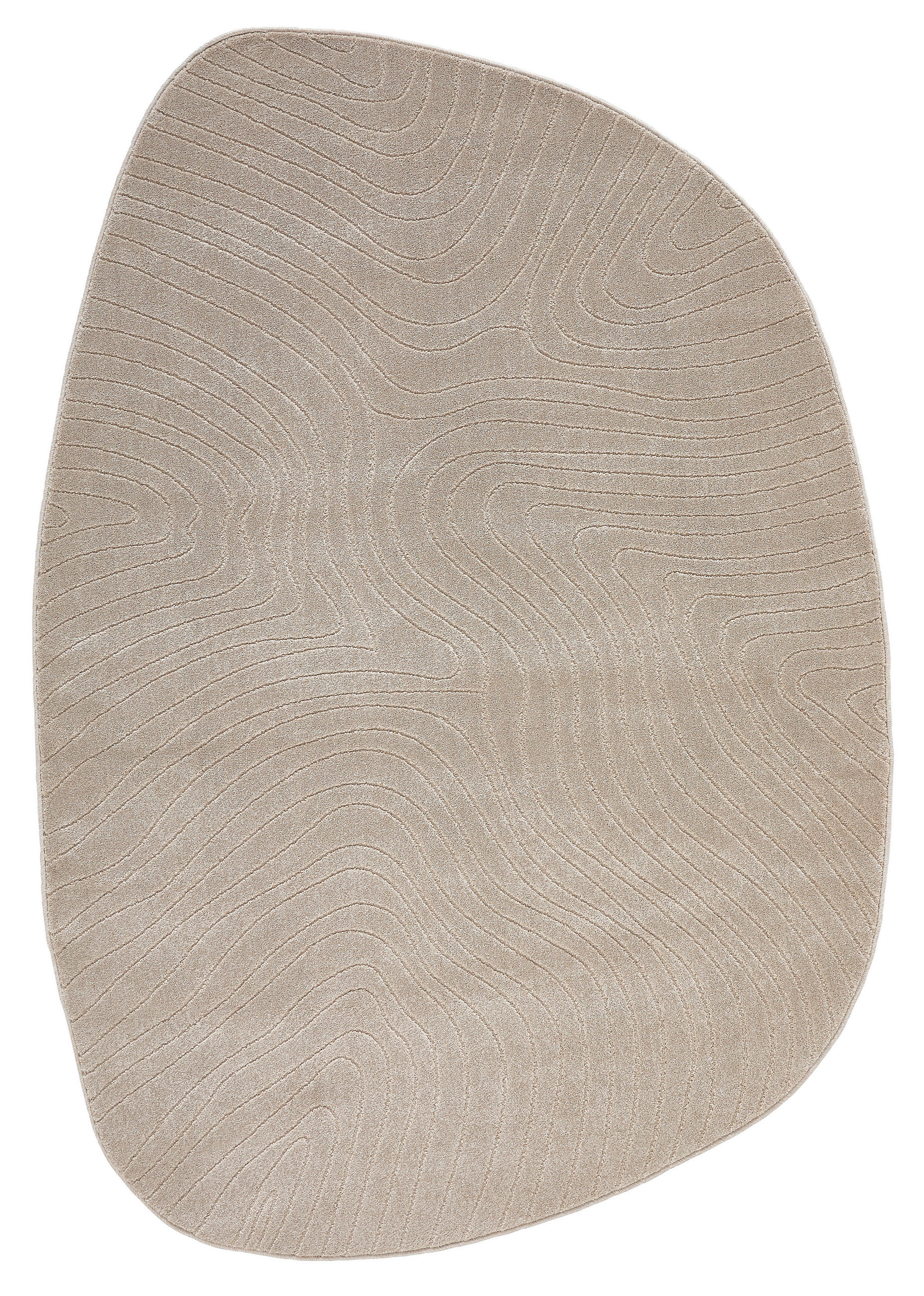 WEBTEPPICH 160/230 cm Beige  - Beige, Design, Textil (160/230cm) - Novel