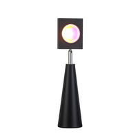 LED ASZTALI LÁMPA - fekete, Design, műanyag/fém (8/33,5cm) - Novel