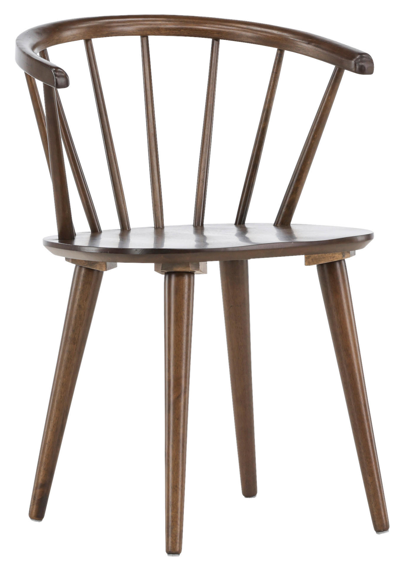 STUHL-SET 2 Stück abwischbar   Mokka  - Mokka, Design, Holz (55/75/53cm) - Livetastic