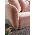 SCHLAFSOFA Flachgewebe Altrosa  - Schwarz/Altrosa, KONVENTIONELL, Kunststoff/Textil (250/74/108cm) - Carryhome