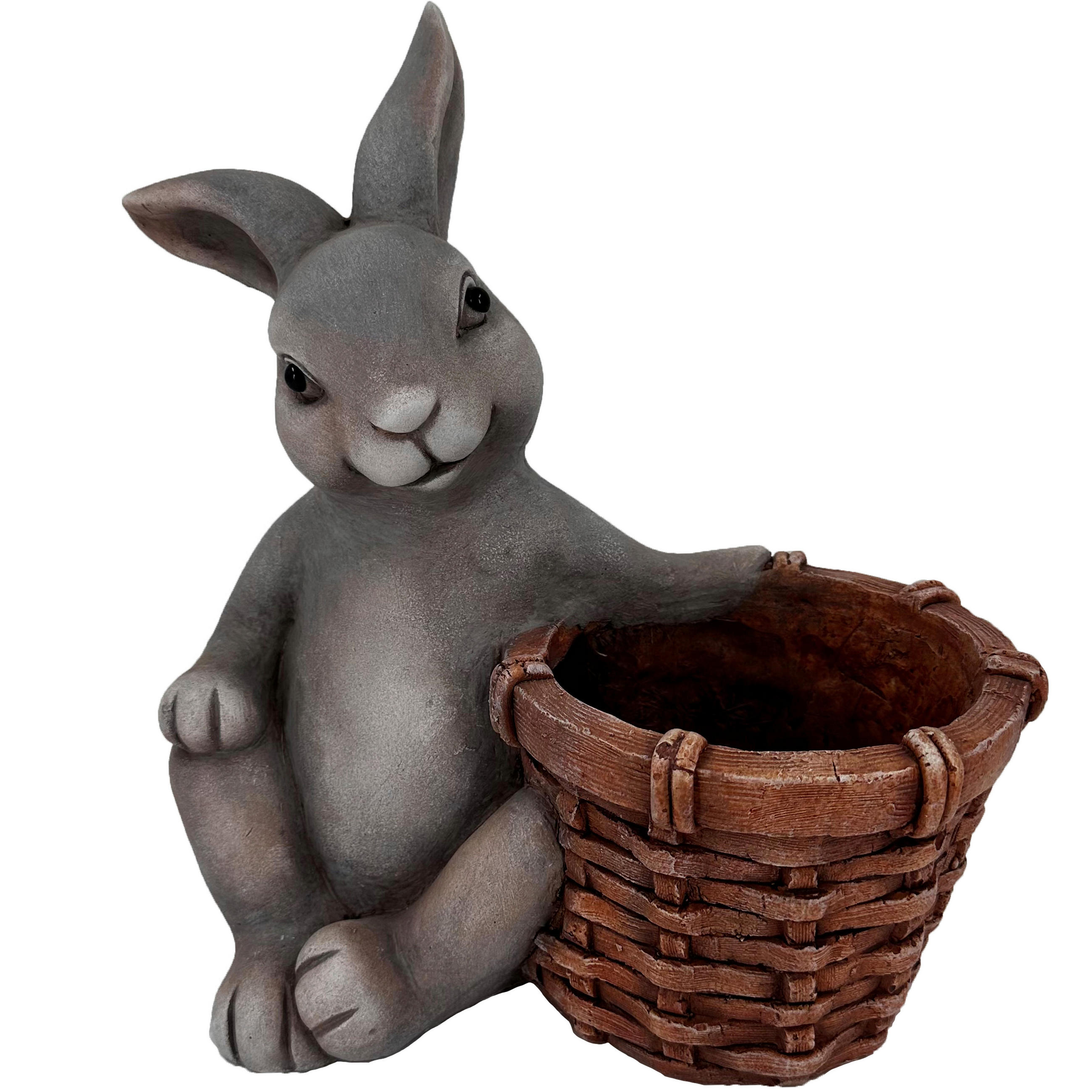BLUMENTOPF   - Braun/Grau, LIFESTYLE, Stein (32,6/34/22cm)