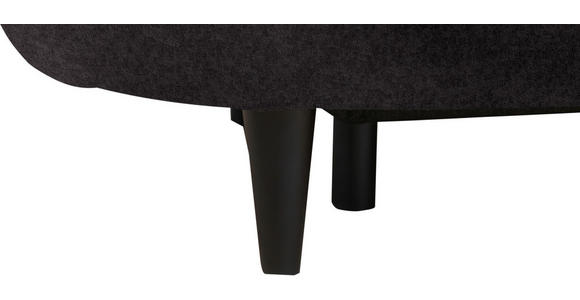 SCHLAFSOFA in Velours Dunkelbraun - Dunkelbraun/Schwarz, Design, Holz/Textil (213/89/105cm) - Novel
