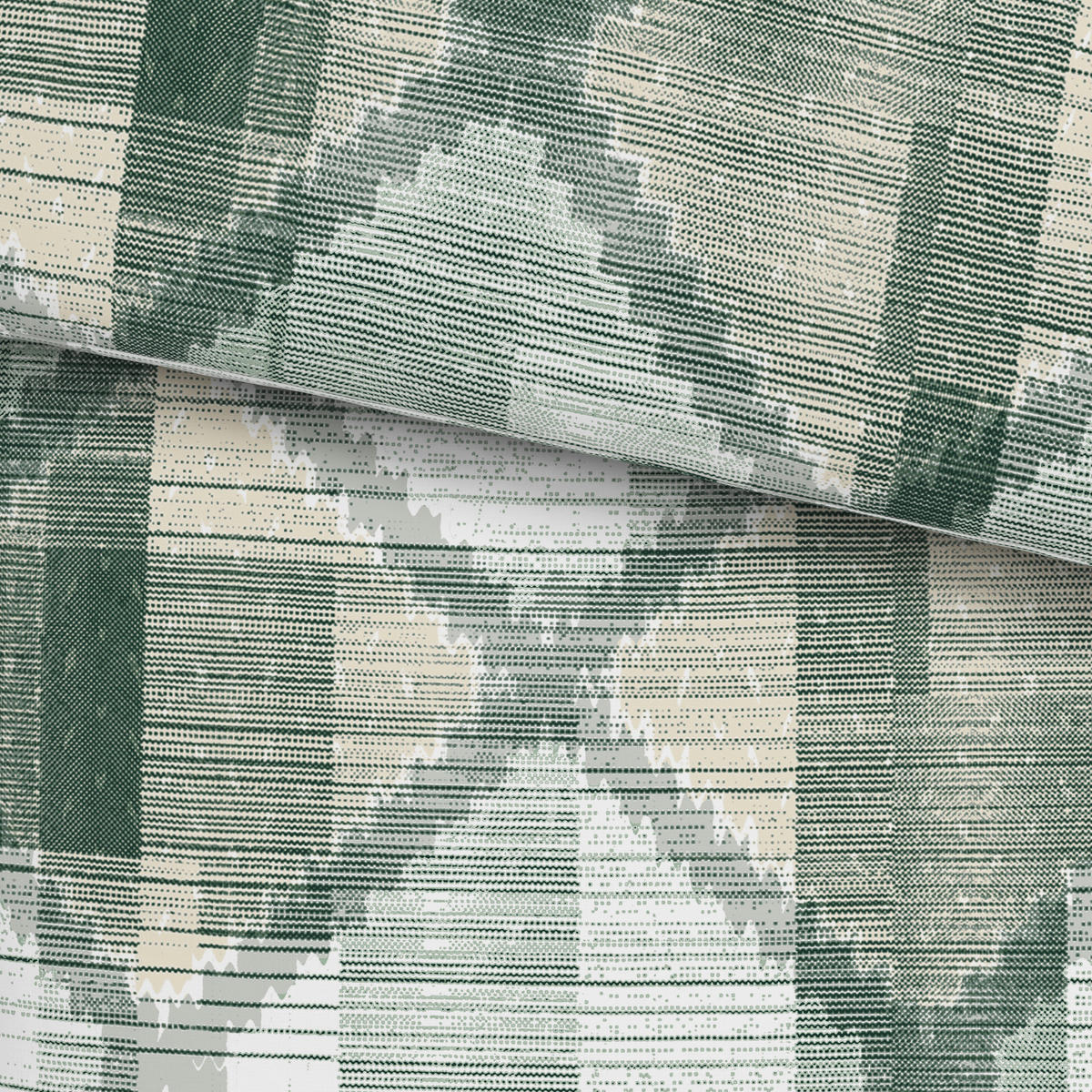 POSTELJINA JAN 140/200 cm flanel zelena  - zelena, Konvencionalno, tekstil (140/200cm) - Esposa