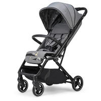 BUGGY Boogy 2 Monster  - Hellgrau/Schwarz, Basics, Textil/Metall (51/105/84,5cm) - Osann