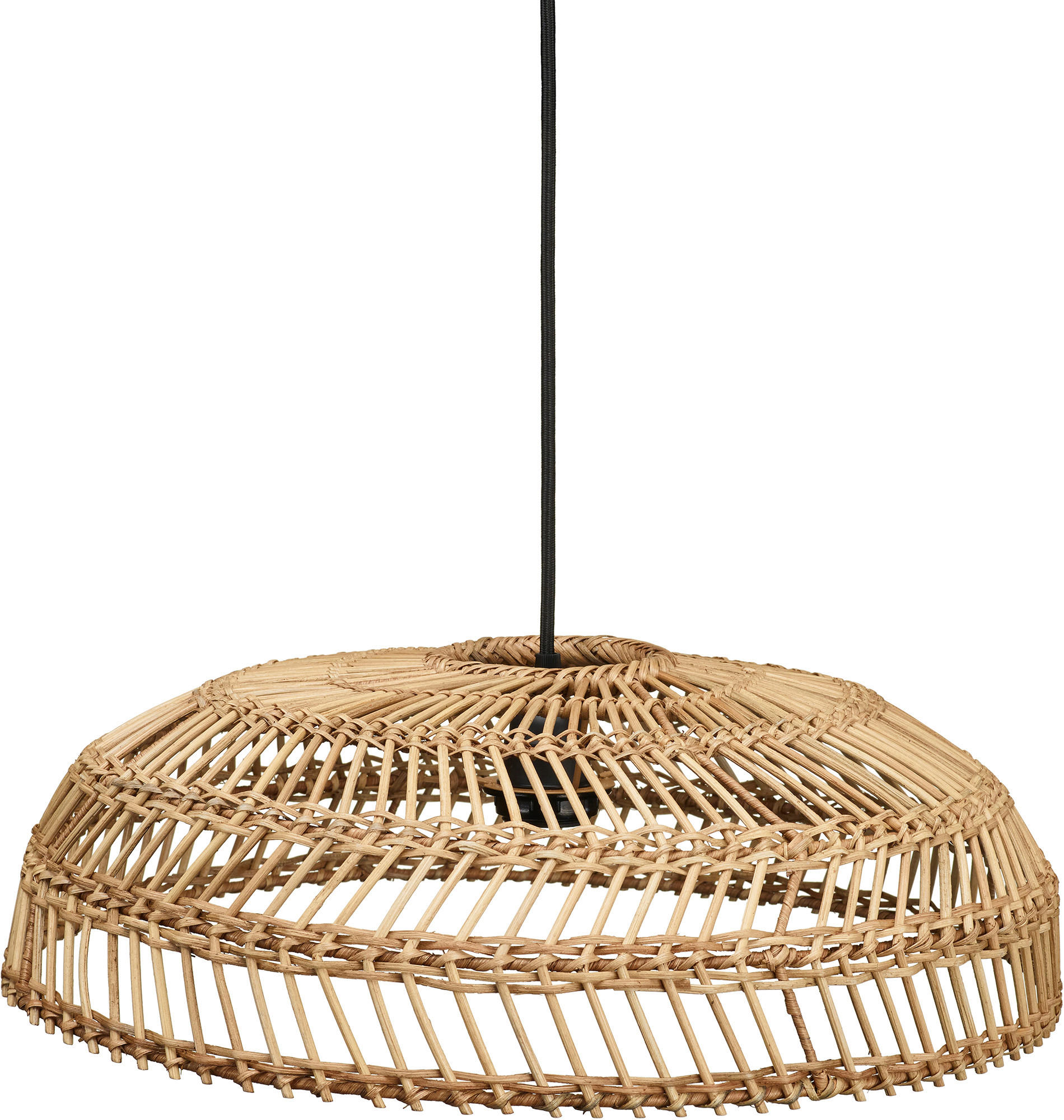AUßENHÄNGELEUCHTE Denise  - Naturfarben, Natur, Naturmaterialien (46cm)
