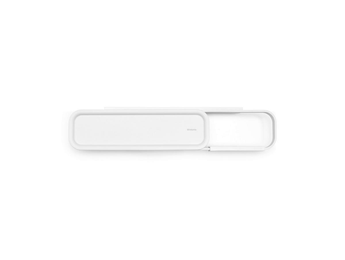 TOILETTENPAPIERHALTER - Weiß, Basics, Metall (42.1/4.4/8.9cm) - Brabantia