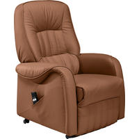 FERNSEHSESSEL in Braun  - Schwarz/Braun, KONVENTIONELL, Leder (78/107/93cm) - Himolla