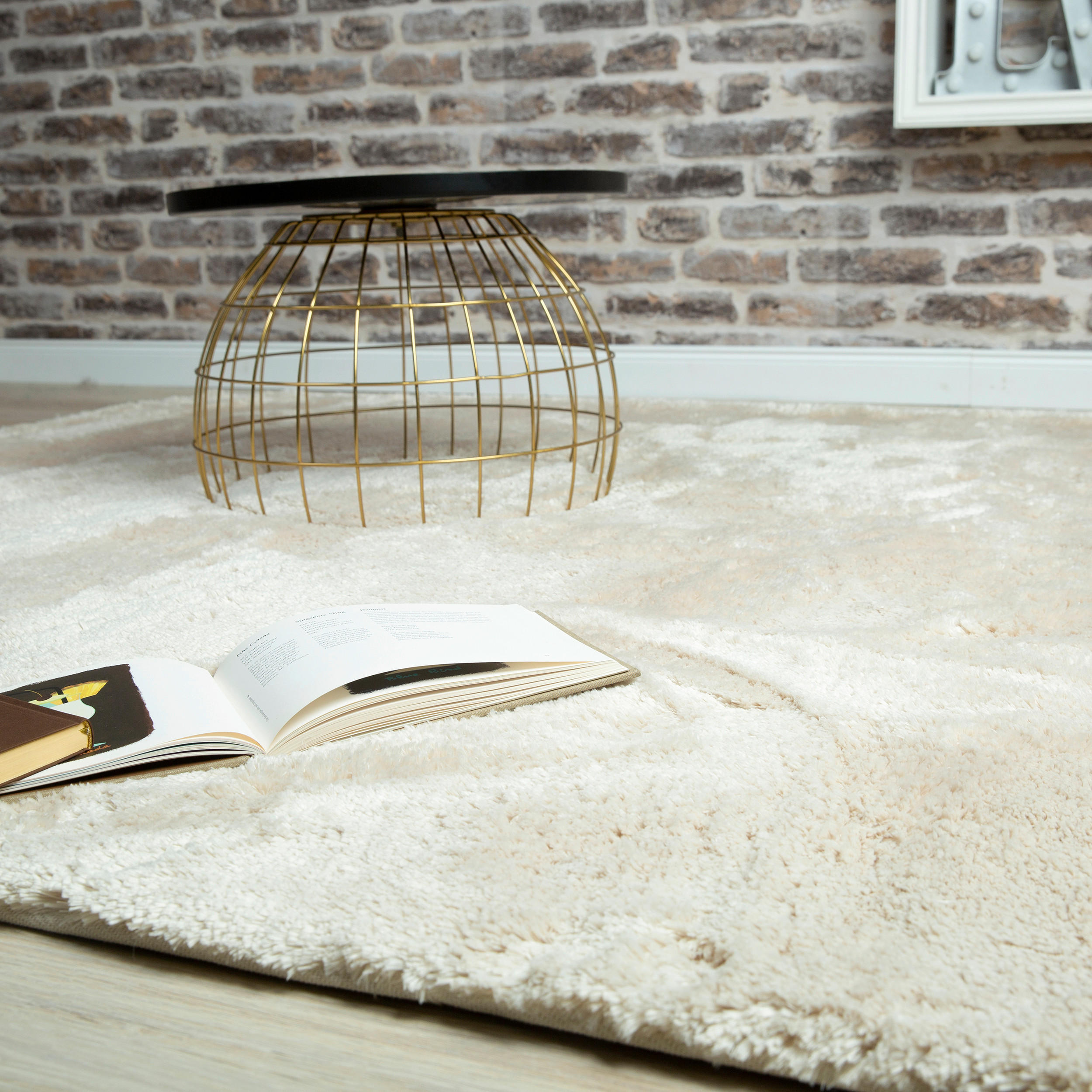 HOCHFLORTEPPICH 80/150 cm My Curacao Creme  - Creme, KONVENTIONELL, Textil (80/150cm) - Obsession