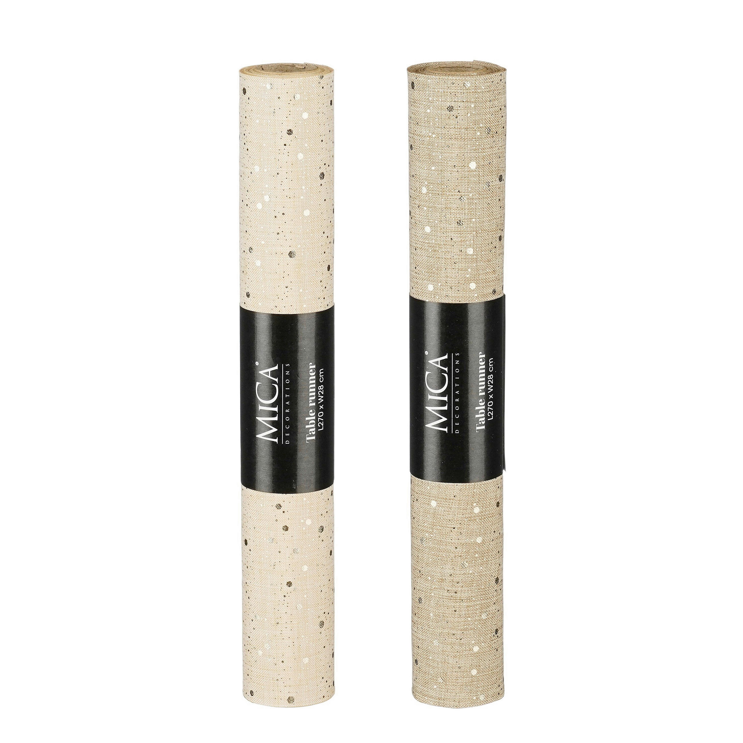 NADSTOLNJAK - svetlobraon, Osnovno, tekstil (270/28/0.1cm)