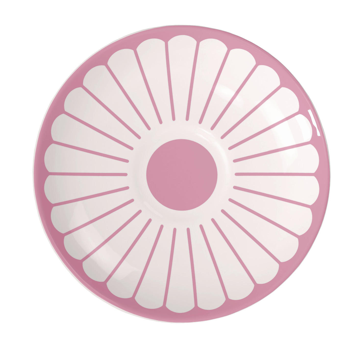 ESPRESSO-UNTERTASSE Fleur Cassis  - Magenta/Weiß, MODERN, Keramik (11,5/2cm) - Villeroy & Boch