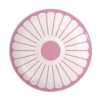 ESPRESSO-UNTERTASSE Fleur Cassis  - Magenta/Weiß, MODERN, Keramik (11,5/2cm) - Villeroy & Boch