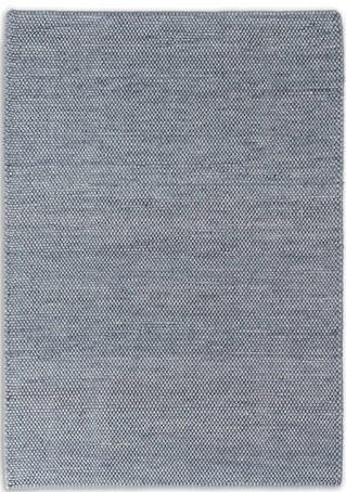 HANDWEBTEPPICH 70/140 cm Poppy Hellblau  - Hellblau, KONVENTIONELL, Textil (70/140cm) - Schöner Wohnen