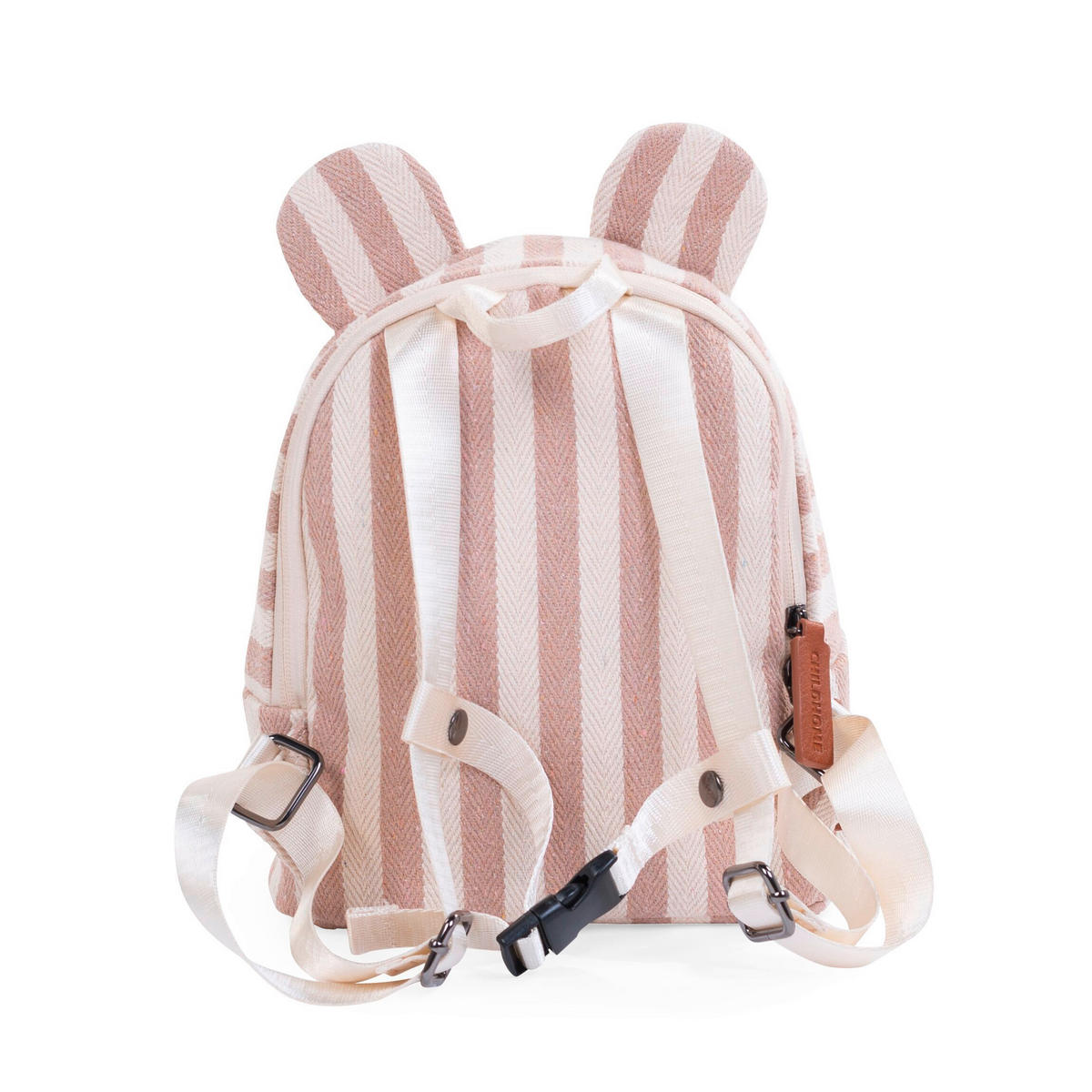 KINDERRUCKSACK - Terracotta/Weiß, KONVENTIONELL, Textil (20/8/24cm) - Childhome