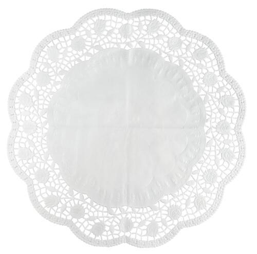PRTIČEK ZA TORTO - bela, Basics, papir (35cm) - Zenker