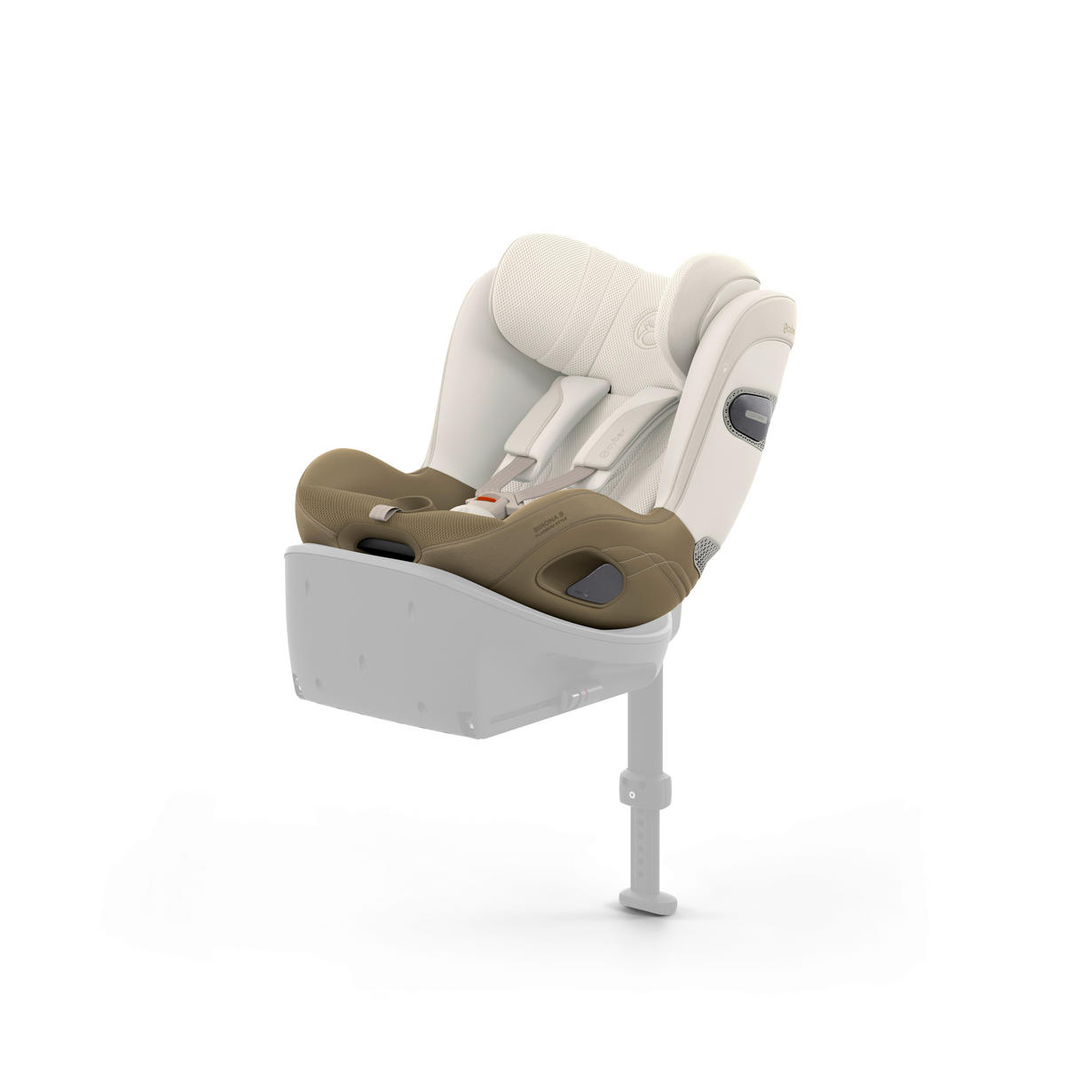 REBOARDER-KINDERSITZ Sirona S Style Jade Green  - Hellgrün, Basics, Kunststoff/Textil (53/45,5/49,5cm) - cybex PLATINUM