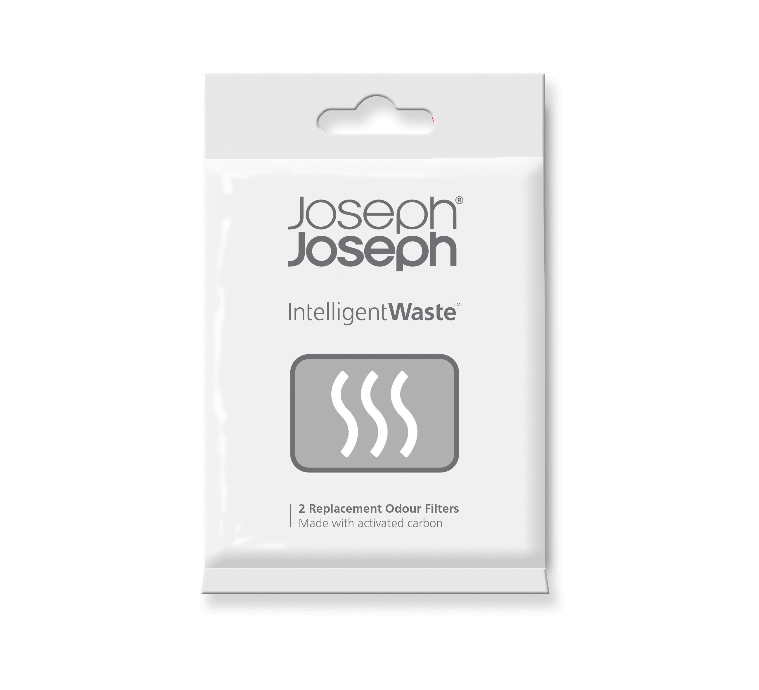 UGLJENI FILTER - crna, Basics, kamen (7/0,5/9,5cm) - Joseph Joseph