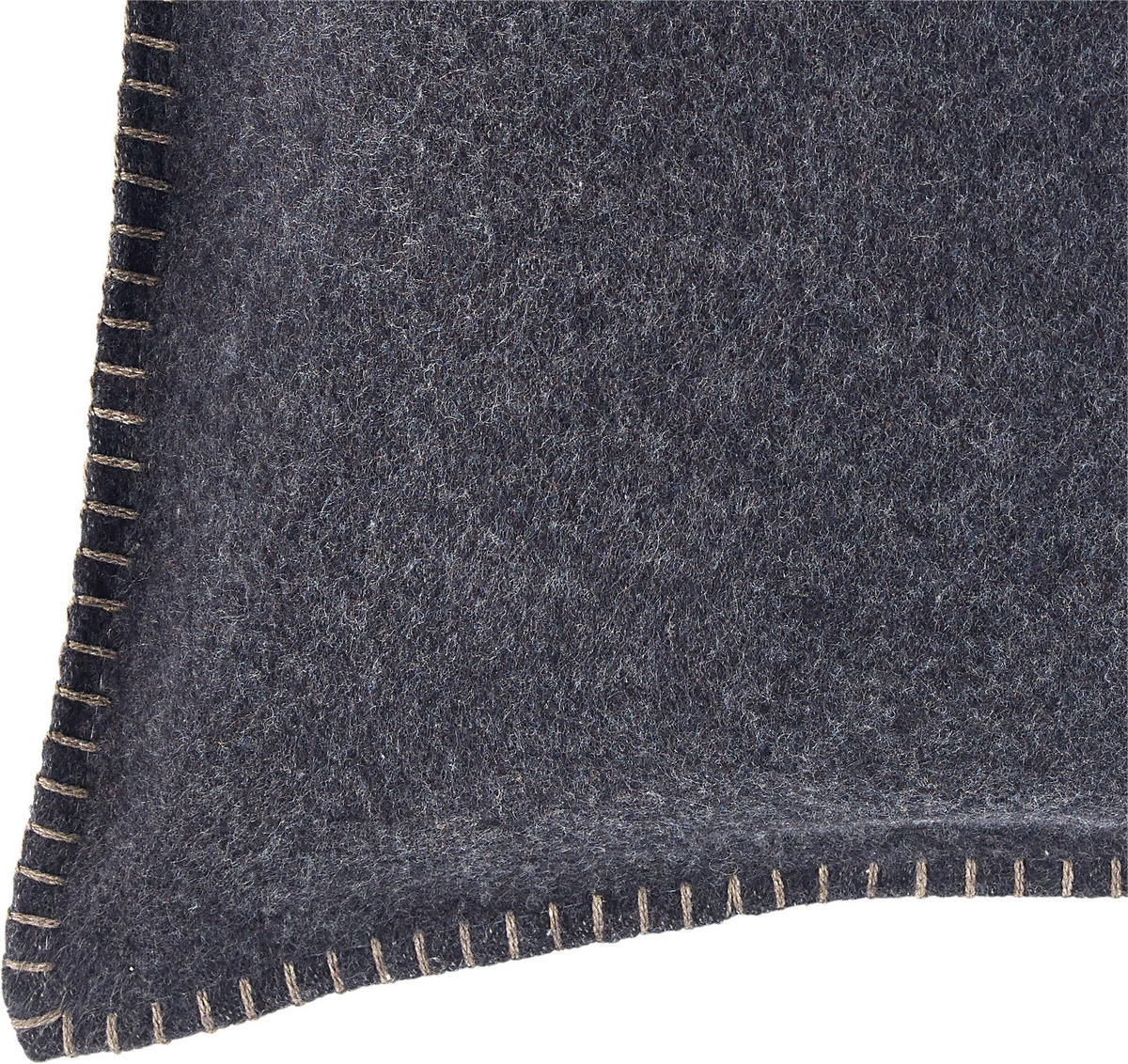 DEKORAČNÍ POLŠTÁŘ 50/50 cm - antracitová, Lifestyle, textil (50/50cm) - David Fussenegger
