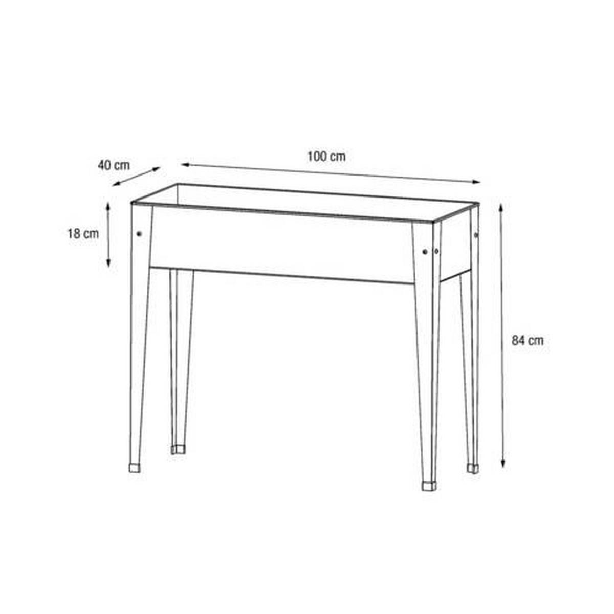 HOCHBEET  - Grün, Basics, Metall (40/84/100cm) - Ambia Garden